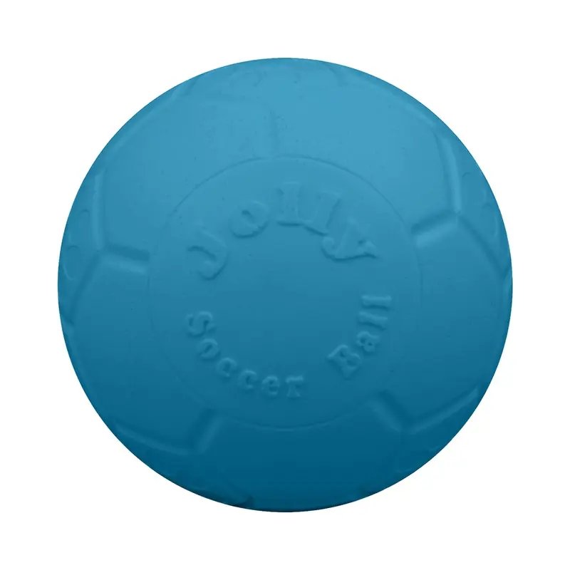 Jolly Pet Soccer Ball Dog Toy Ocean Blue 4in