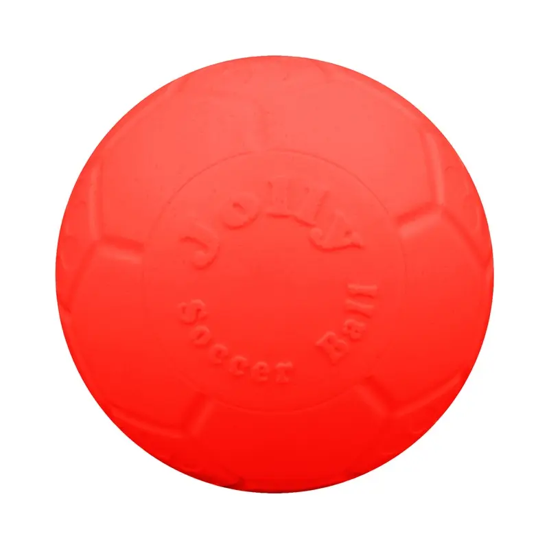 Jolly Pet Soccer Ball Dog Toy Ocean Orange 4in