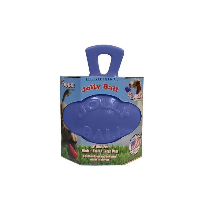 Jolly Pet Tug-n-Toss Dog Toy Blue 8in LG