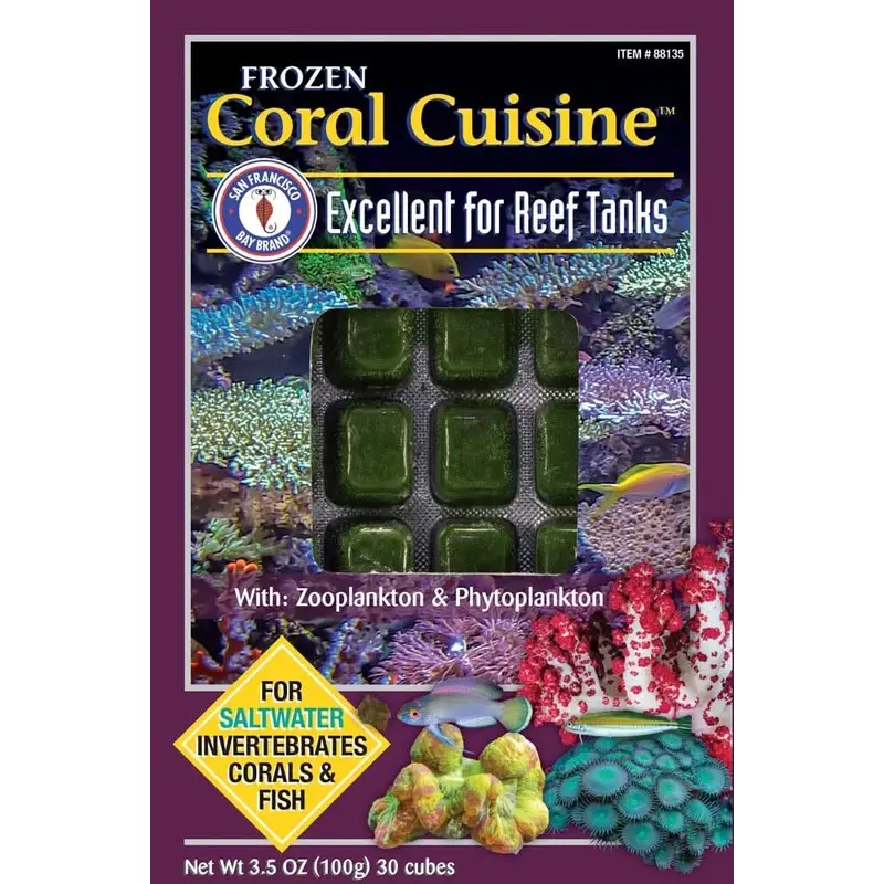 San Francisco Bay Brand Coral Cuisine Food 3.5 oz