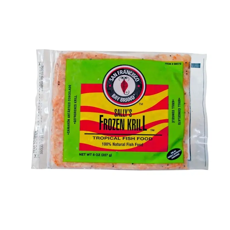 San Francisco Bay Brand Krill Frozen Fish Food 8 oz