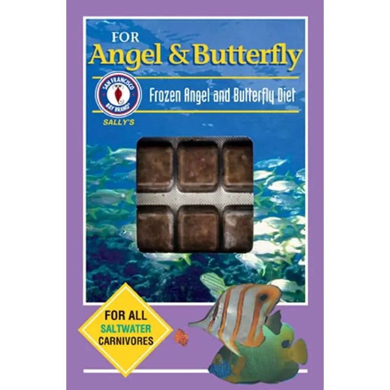 San Francisco Bay Brand Angel & Butterfly Frozen Fish Food 3.5 oz 30 Count