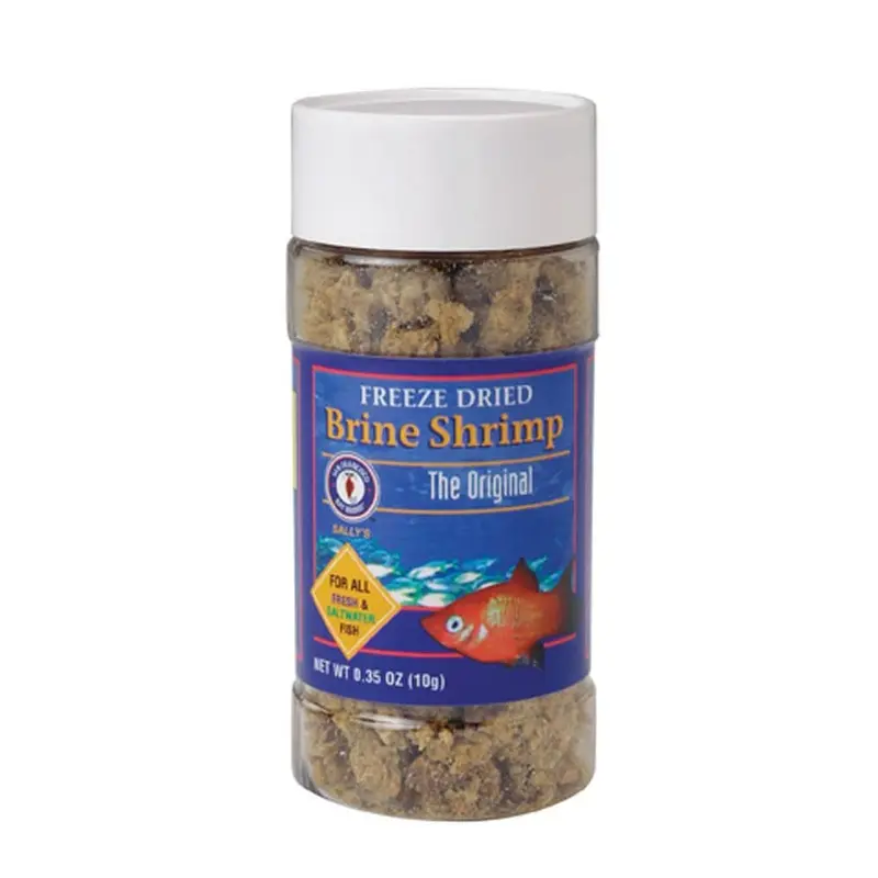 San Francisco Bay Brand Brine Shrimp Freeze Dried Fish Food 0.35 oz