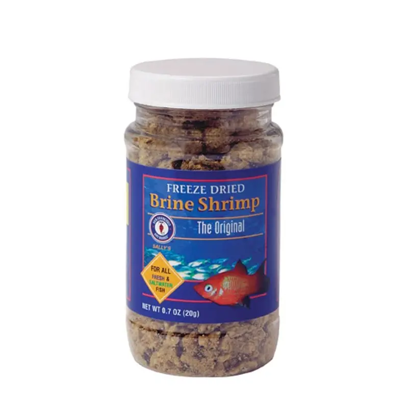 San Francisco Bay Brand Brine Shrimp Freeze Dried Fish Food 0.7 oz