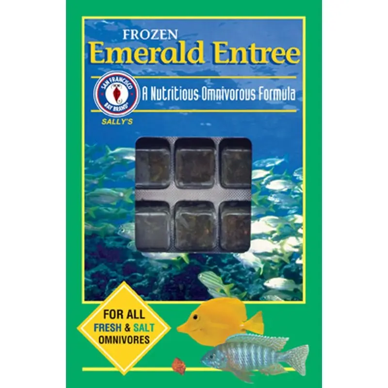 San Francisco Bay Brand Emerald Entree Frozen Fish Food 3.5 oz 30 Count