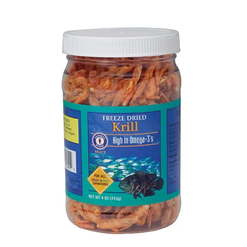 San Francisco Bay Brand Krill Freeze Dried Fish Food 4 oz