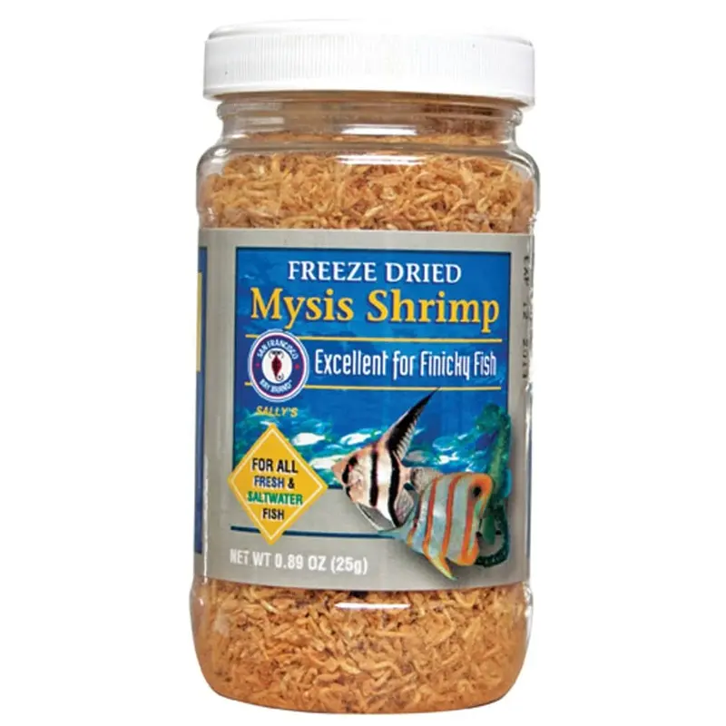 San Francisco Bay Brand Mysis Shrimp Freeze Dried Fish Food 0.89 oz