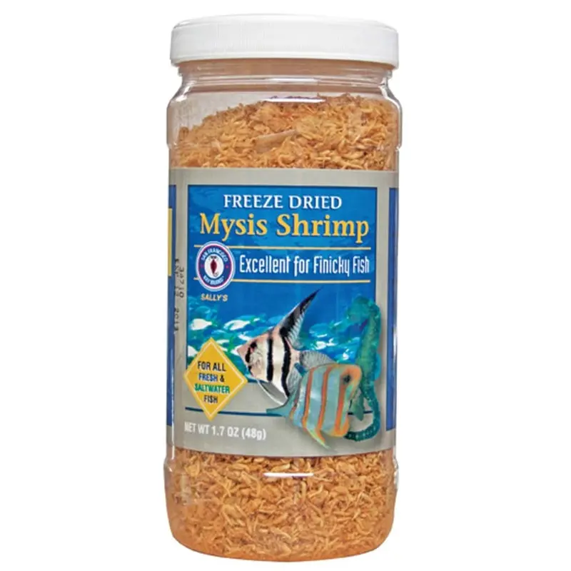 San Francisco Bay Brand Mysis Shrimp Freeze Dried Fish Food 1.7 oz