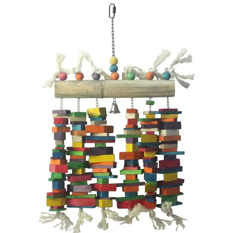 A&E Cage Company Bamboo Block Cluster