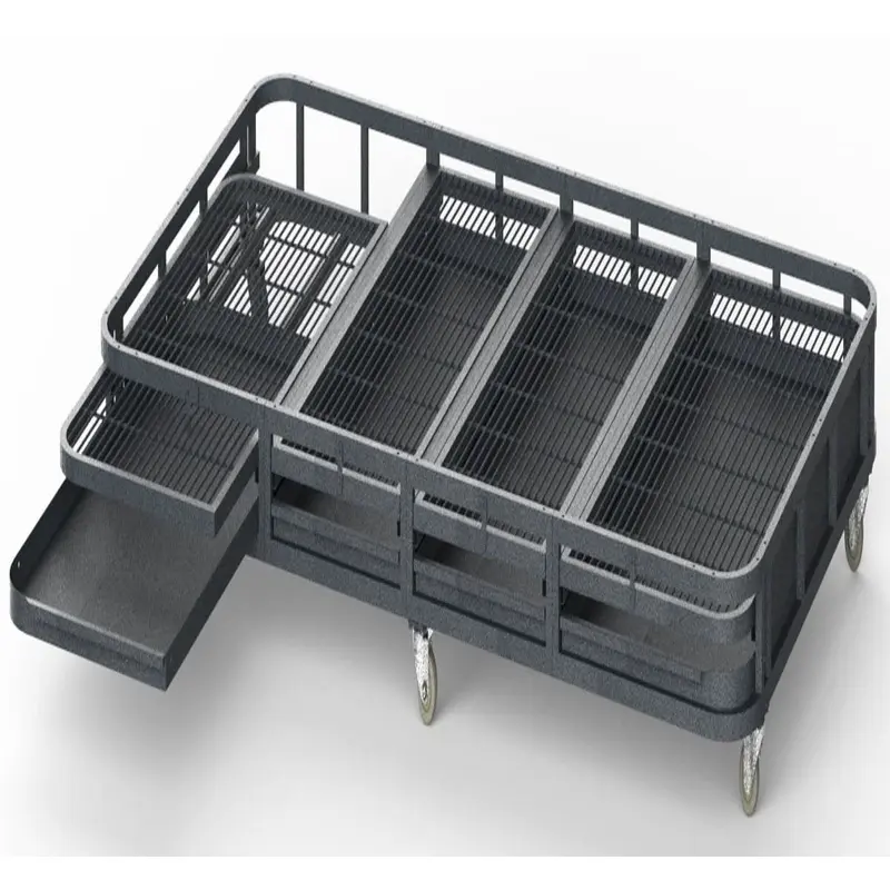 A&E Cage Company Aviary Walk-In Base - 6 Wheels