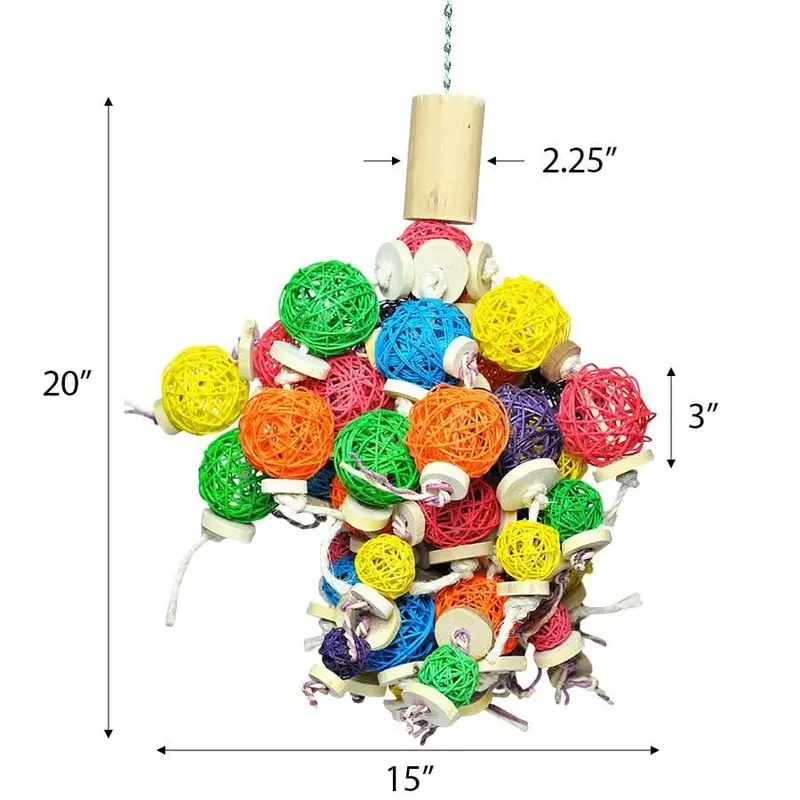 A&E Cage Company Ball Thing Bird Toy- Large
