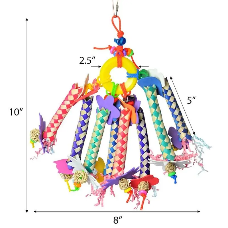 A&E Cage Company Chinese Finger Trap Mobile Bird Toy