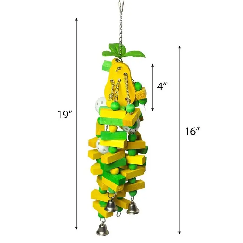 A&E Cage Company Large Pear Bird Toy