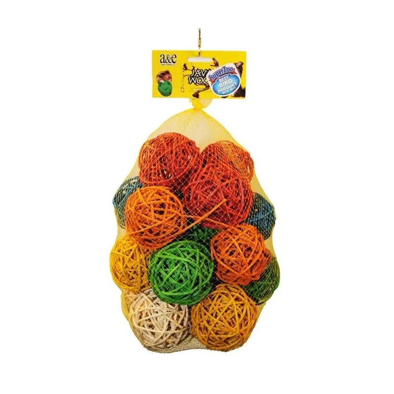 A&E Cage Company Medium Ball Hive Bird Toy- 25 count / 2.5" Balls