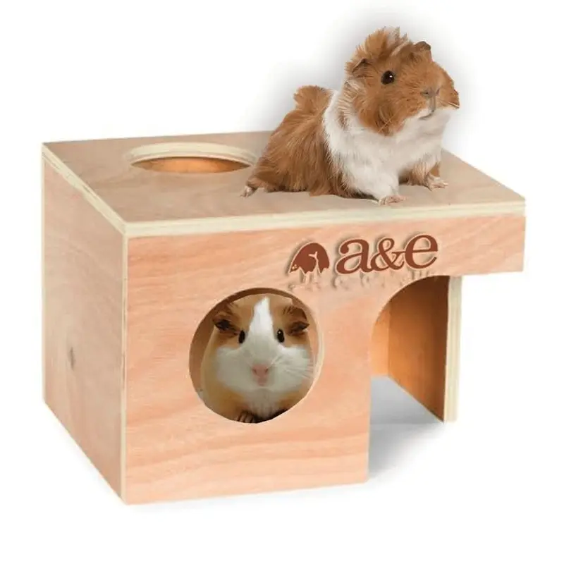 A&E Cage Company Guinea Pig Hut - Large 10" L x 8 3/8" W x 7" H