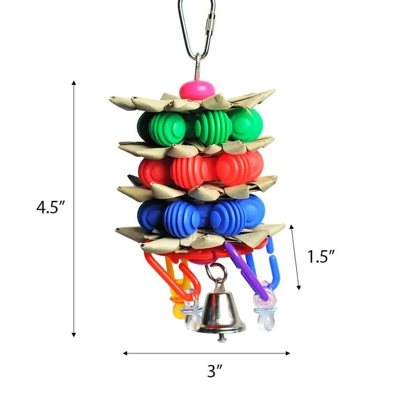 A&E Cage Company Palm Star Stacker Bird Toy