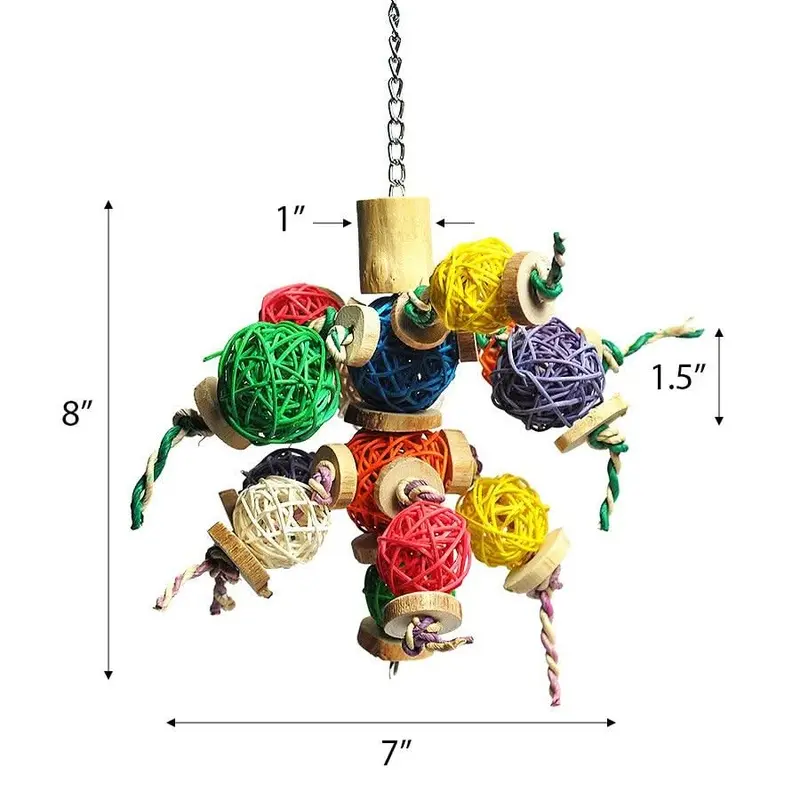 A&E Cage Company Small Ball Thing Bird Toy