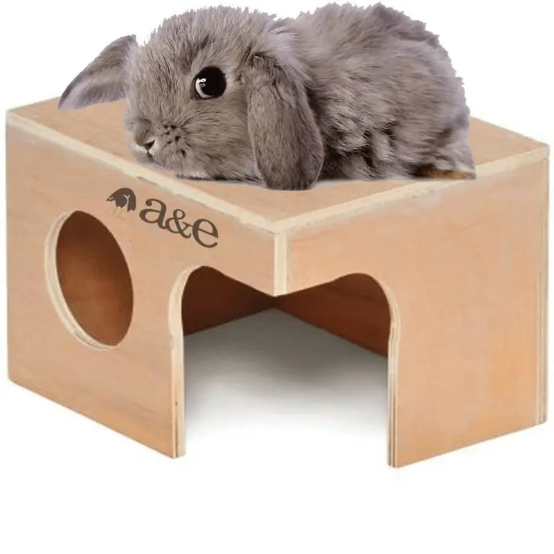 A&E Cage Company Rabbit Hut - Extra Large 14" L x 9 3/4" W x 8 1/4" H