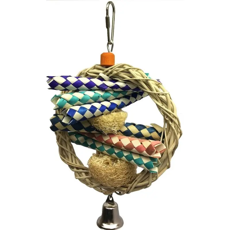 A&E Cage Company Wicker Dream Bird Toy
