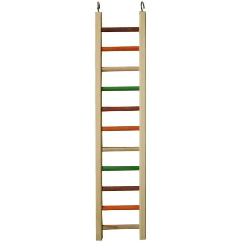 A&E Cage Company Wooden Hanging Ladder 25.25" x 5.25" x 0.75" (0.5" Diameter Ladder Rungs)