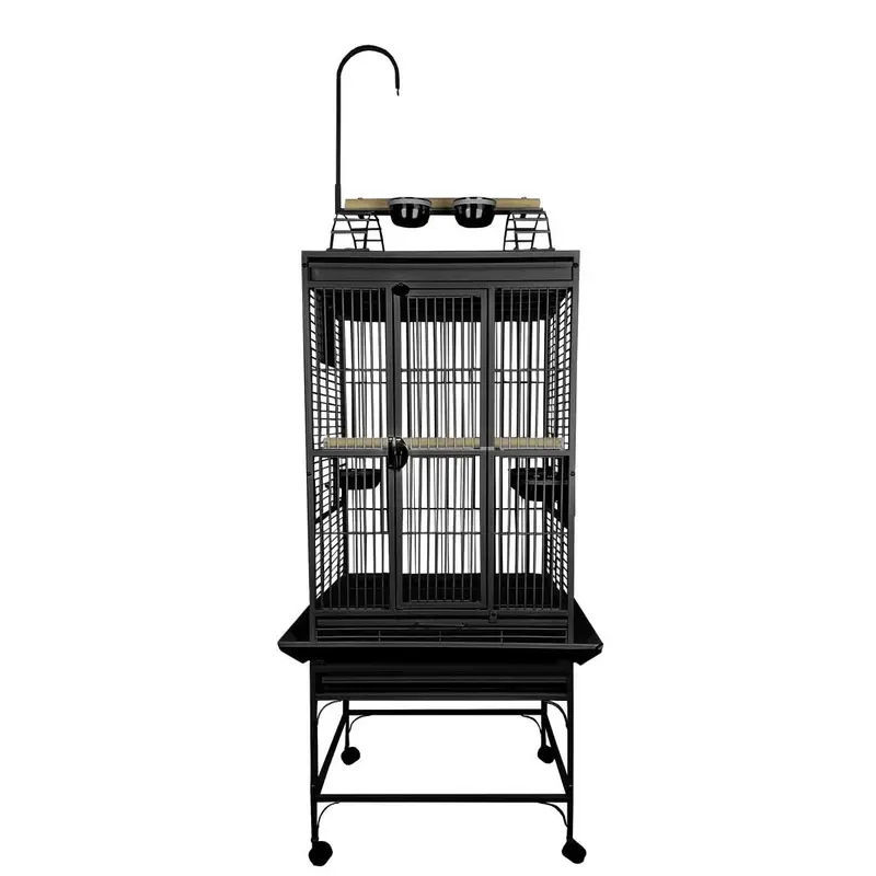 A&E Cage Company 24"x22" Playtop Cage with 3/4" Bar Spacing Bird Cage