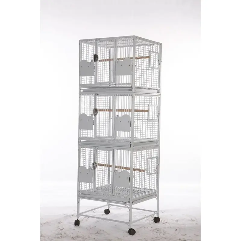 A&E Cage Company 24"x22" Triple Stack Bird Cage