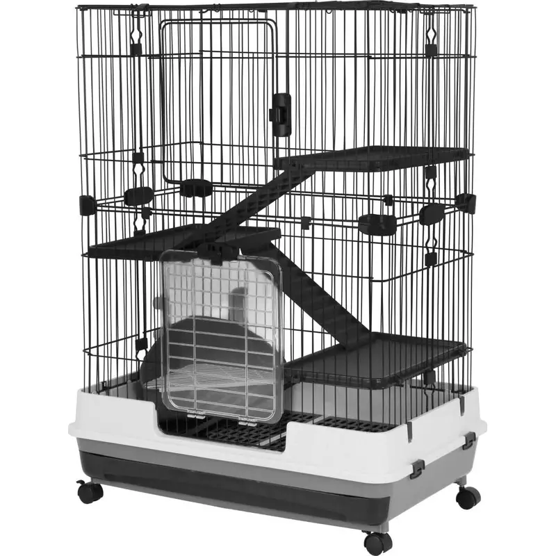 A&E Cage Company 32"x21"x43" DELUXE 4 Level Small Animal Cage