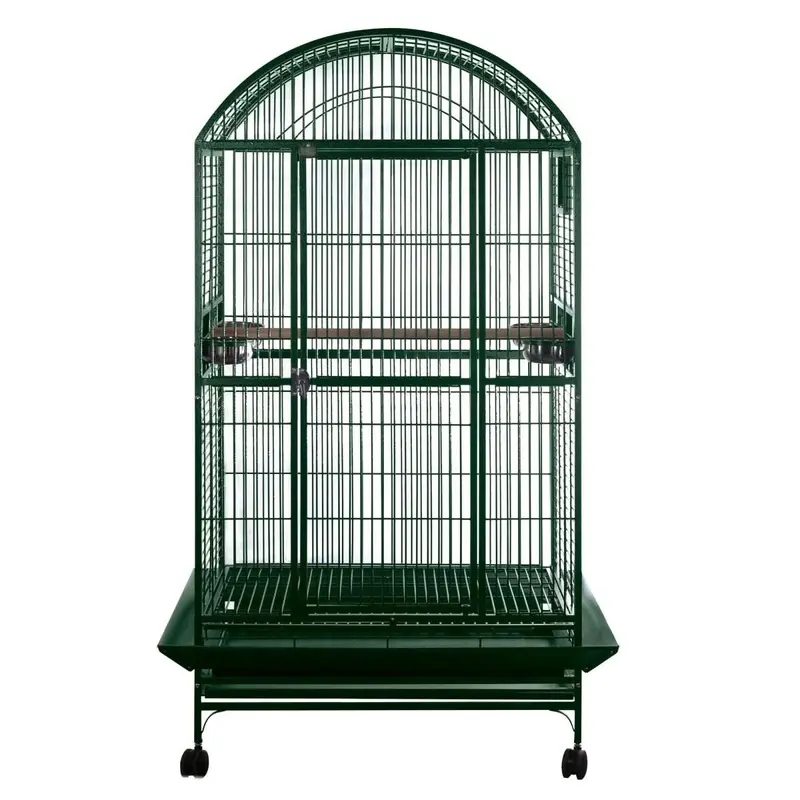 A&E Cage Company 40"x30" Dome Top Cage with 1" Bar Spacing