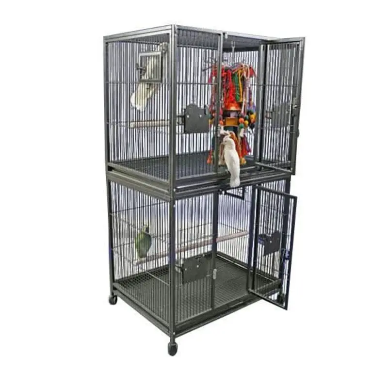 A&E Cage Company 40"X30" Double Stack Breeder Cage