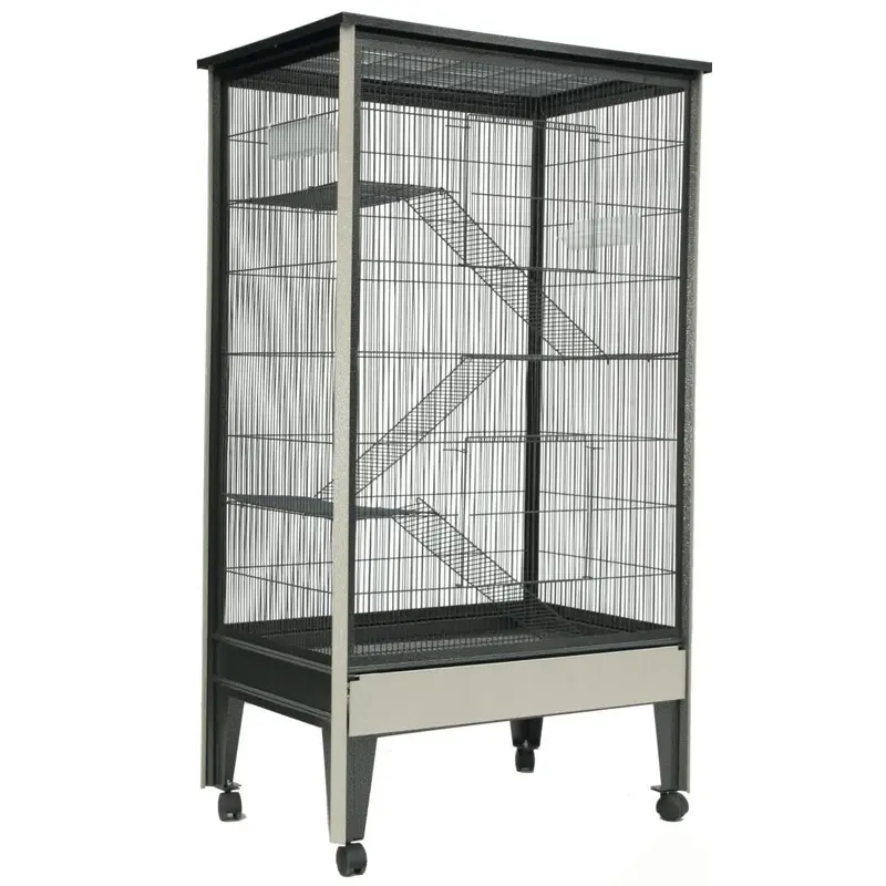 A&E Cage Company Large - 4 Level Small Animal Cage on Casters 62 LB - 61x35x6