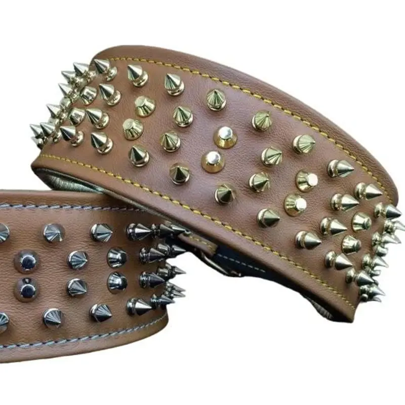 Bestia The Crown Brown Collar for Dogs