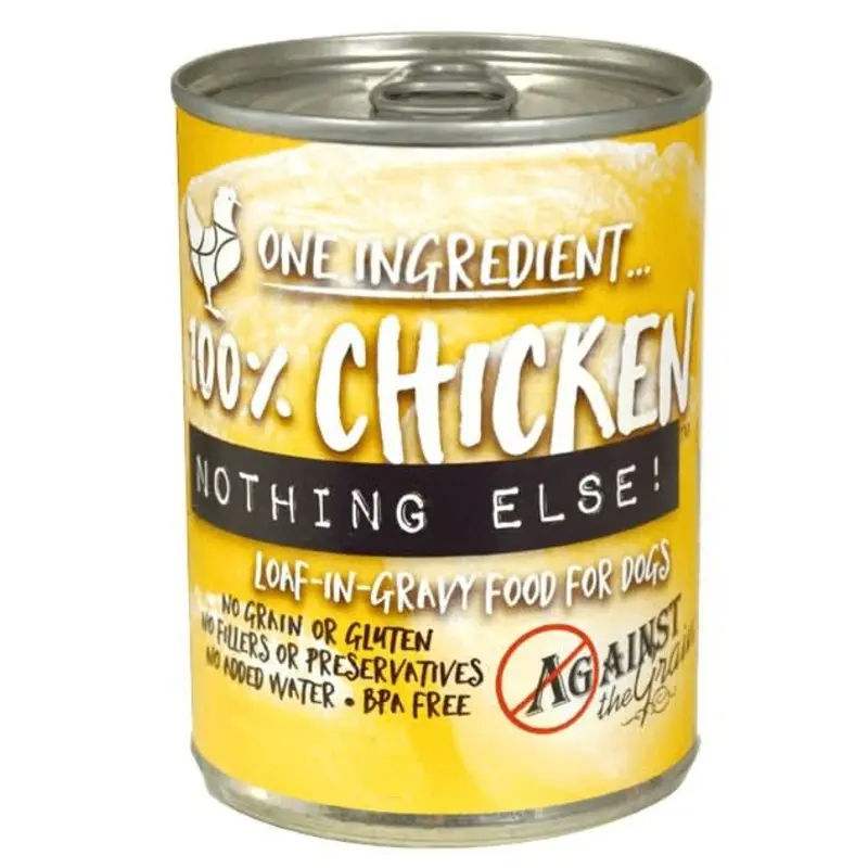 Against the Grain Nothing Else Grain Free One Ingredient 100% Chicken Canned Dog Food