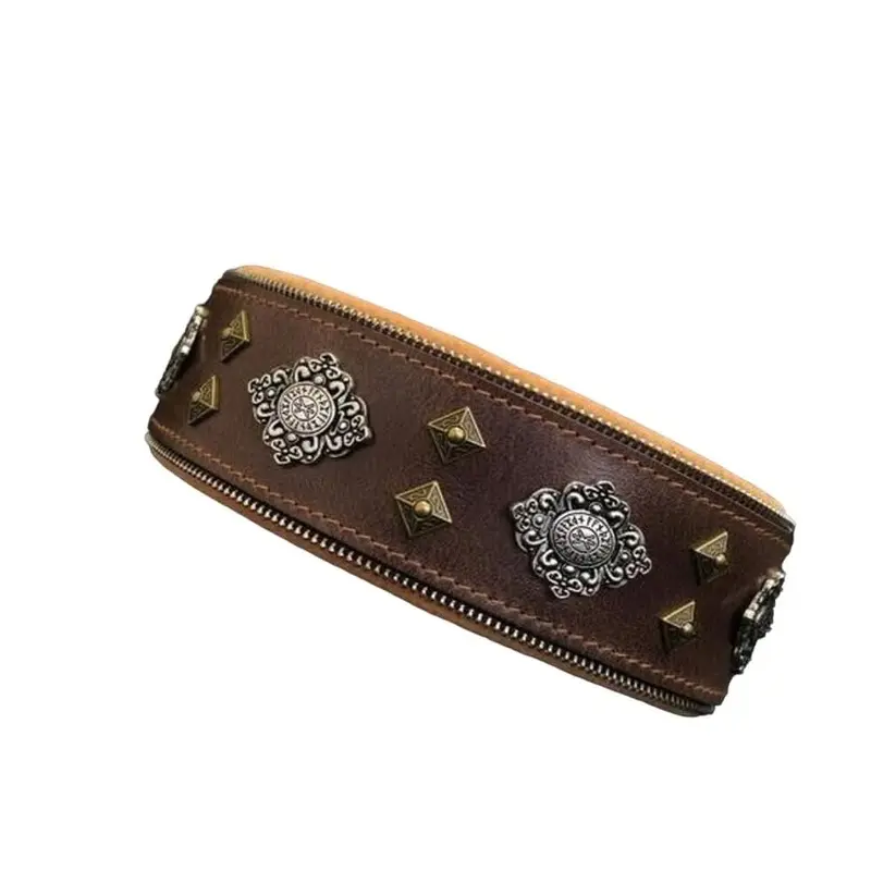 Bestia The Aztech Brown Collar for Dogs