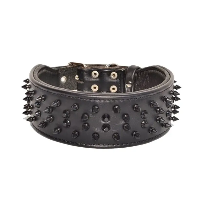 Bestia The Crown black collar for Dogs