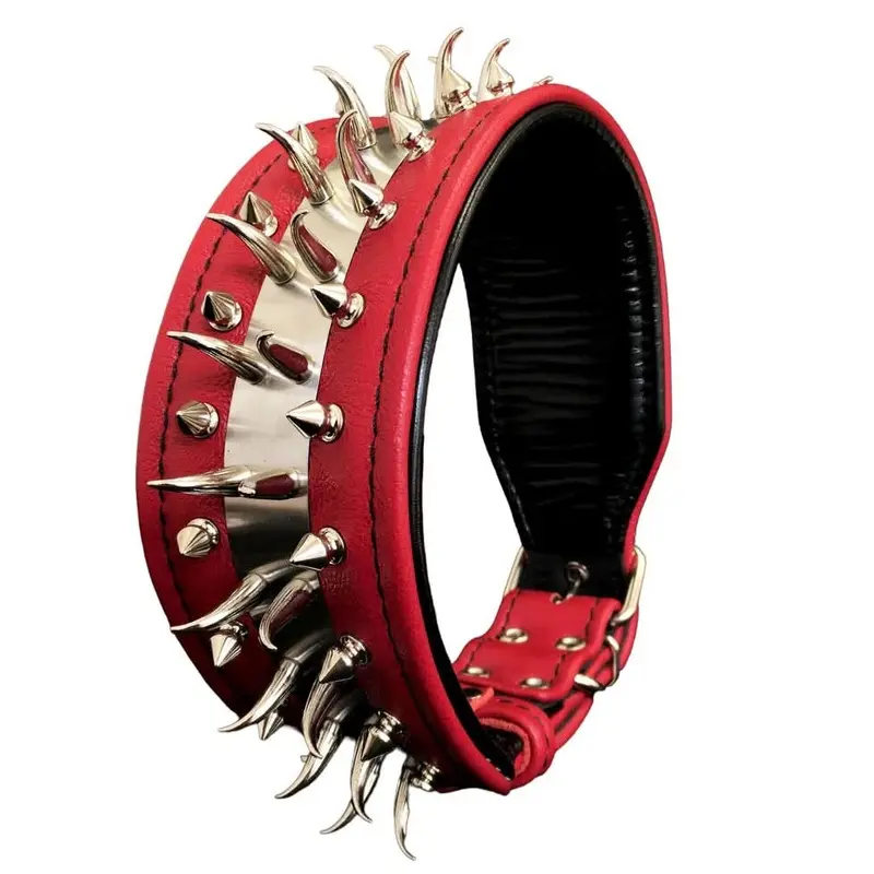 Bestia The Predator Red Collar for Dogs