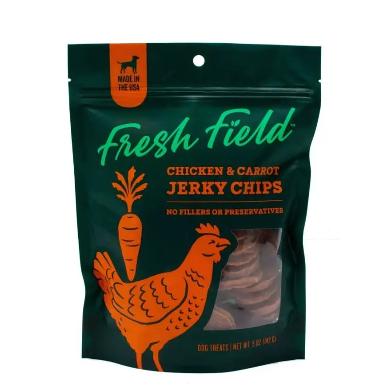Fresh Field Chicken and Carrot Jerky Chips