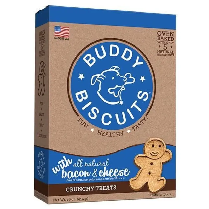 Buddy Biscuits Crunchy Bacon & Cheese Dog Treats