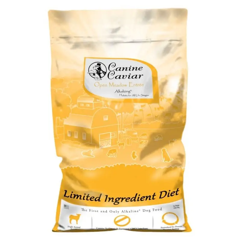 Canine Caviar Open Meadow Alkaline Holistic Entree Dry Dog Food