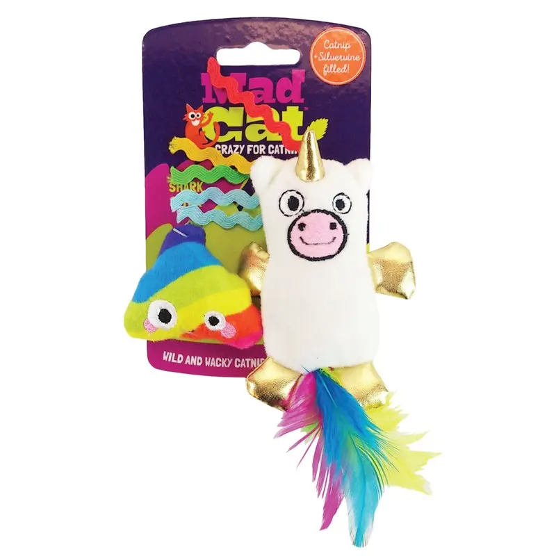 Mad Cat Mewnicorn Cat Toy 2pk