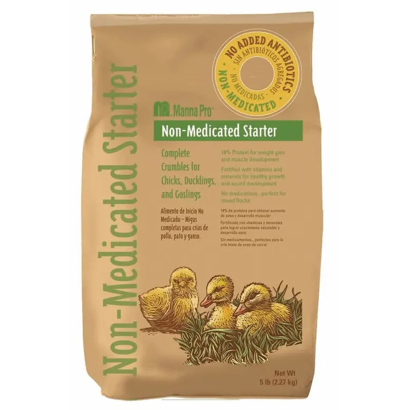 Manna Pro Products Chick Starter Grower w/Non-Medicated Crumbles 5lb