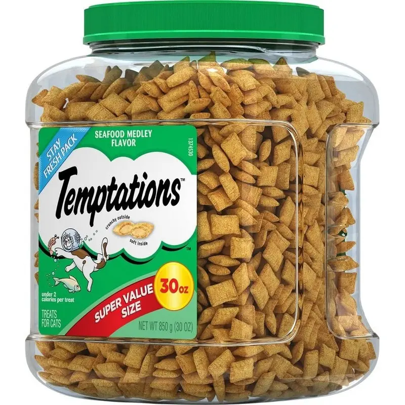 Temptations Seafood Medley Flavor Cat Treats