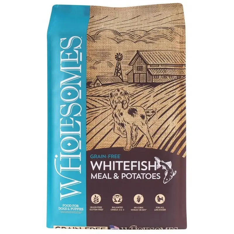 Wholesomes Fish Meal & Rice Recipe Dry Dog Food