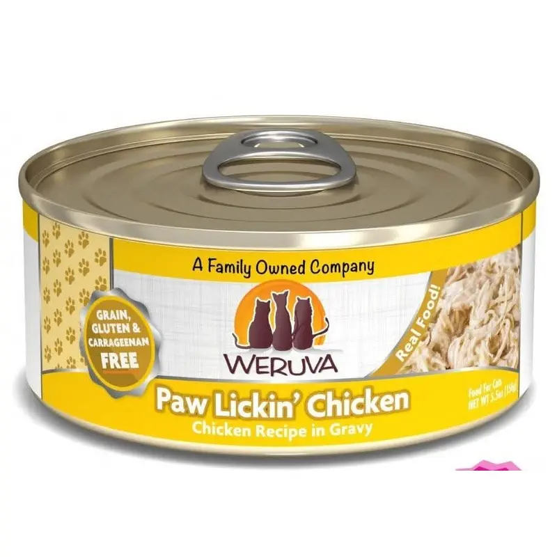 Weruva Grain Free Paw Lickin' Chicken Canned Cat Food