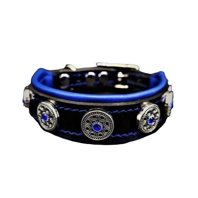 Bestia The "Bijou" Blue Collar for Puppies