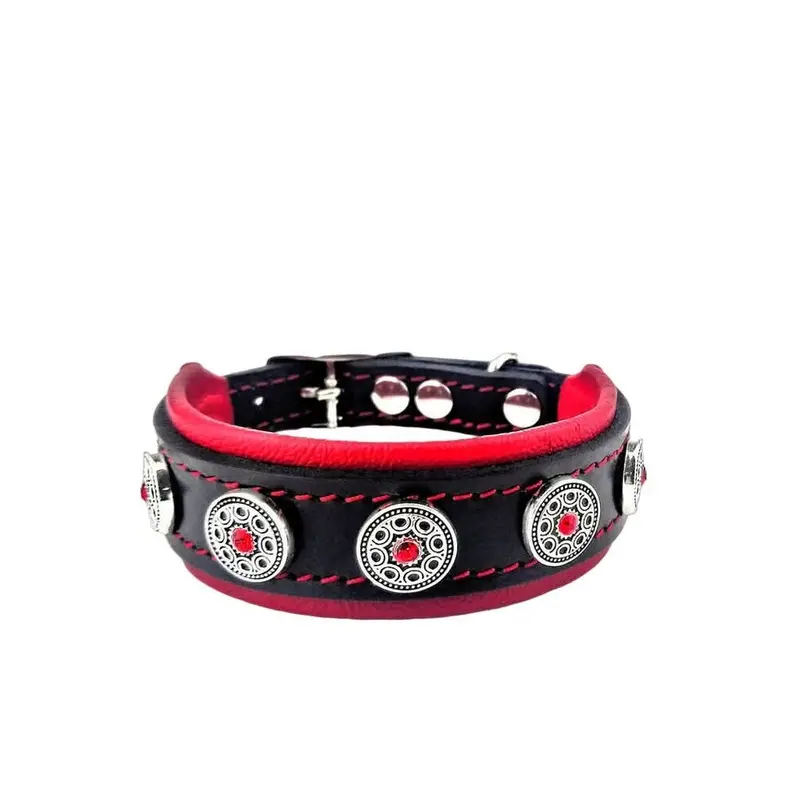 Bestia The "Bijou" Red Collar for Puppies