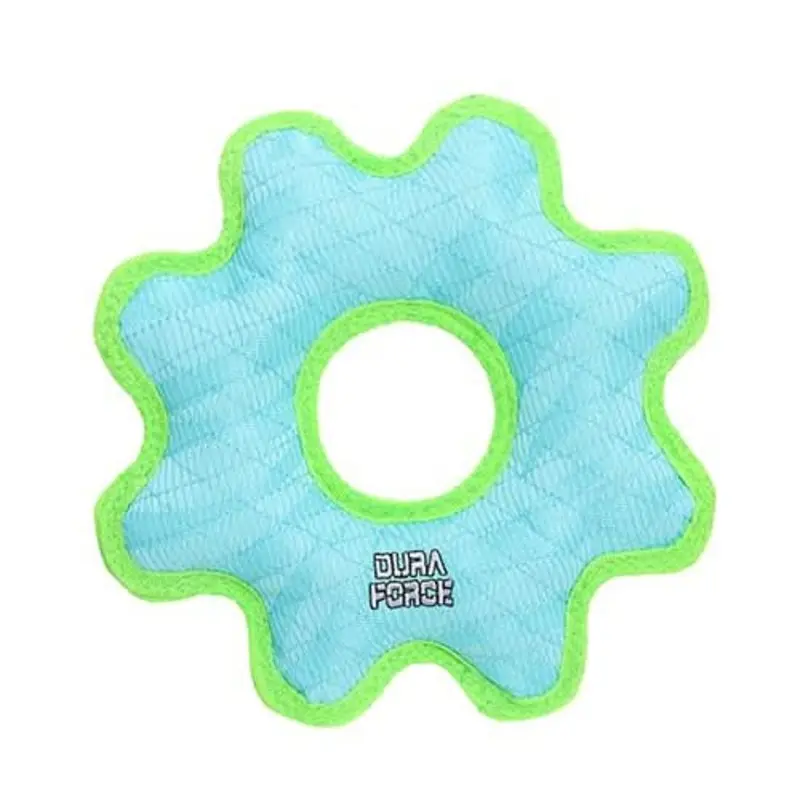 DuraForce Med Gear Ring Tiger Dog Toy