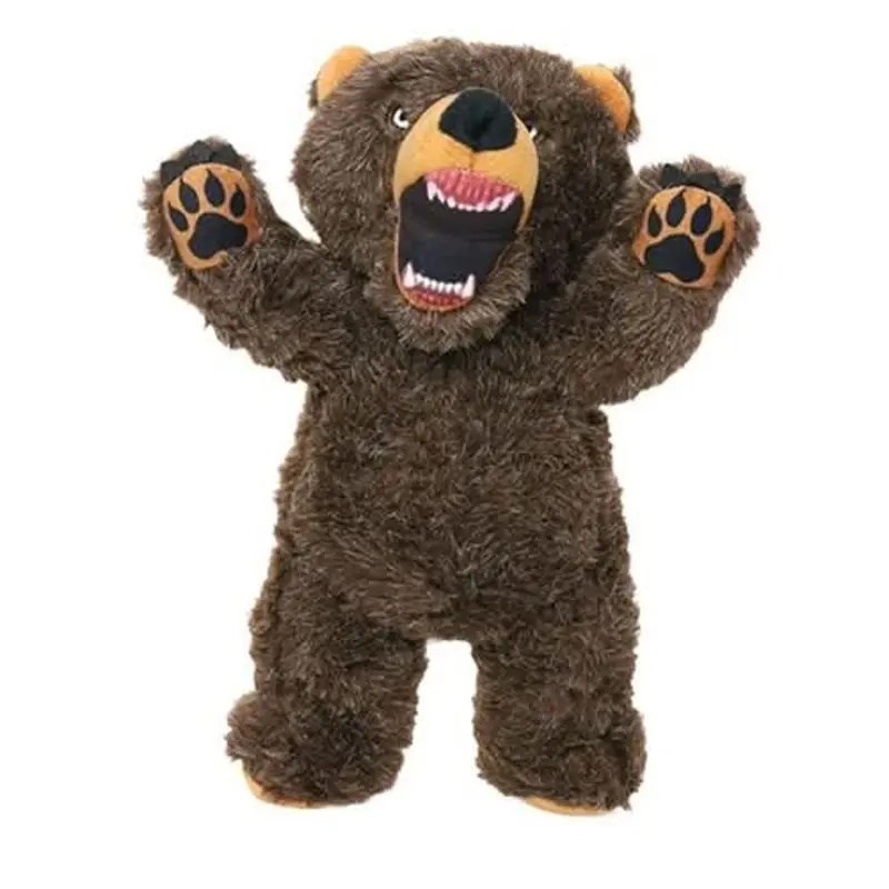 Mighty Angry Animals Bear Dog Toy