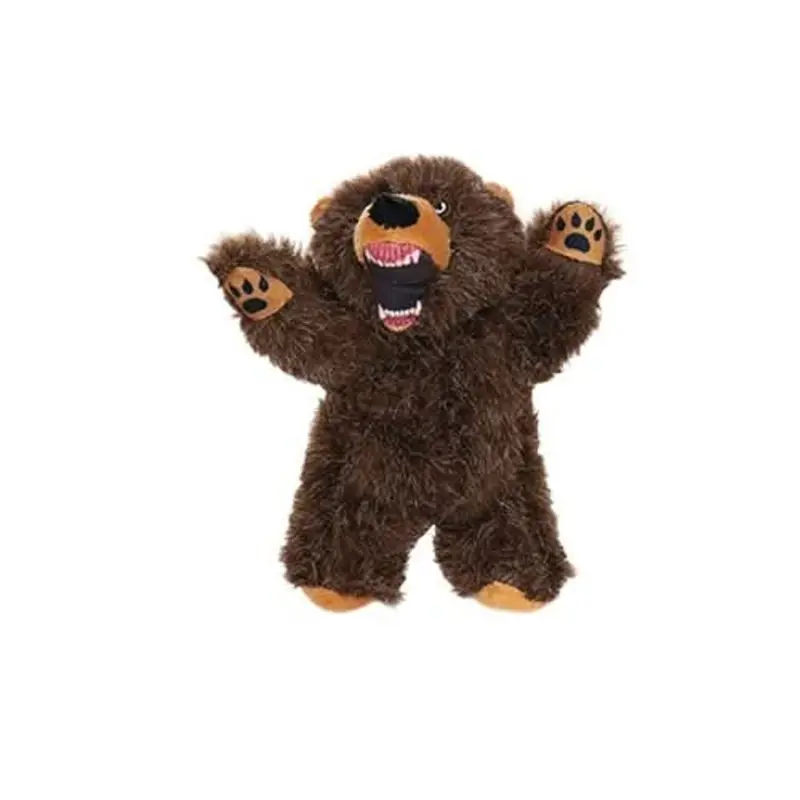Mighty Junior Angry Animals Bear Dog Toy
