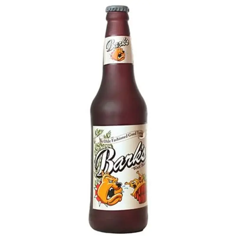 Silly Squeaker Beer Bottle Dog Toy