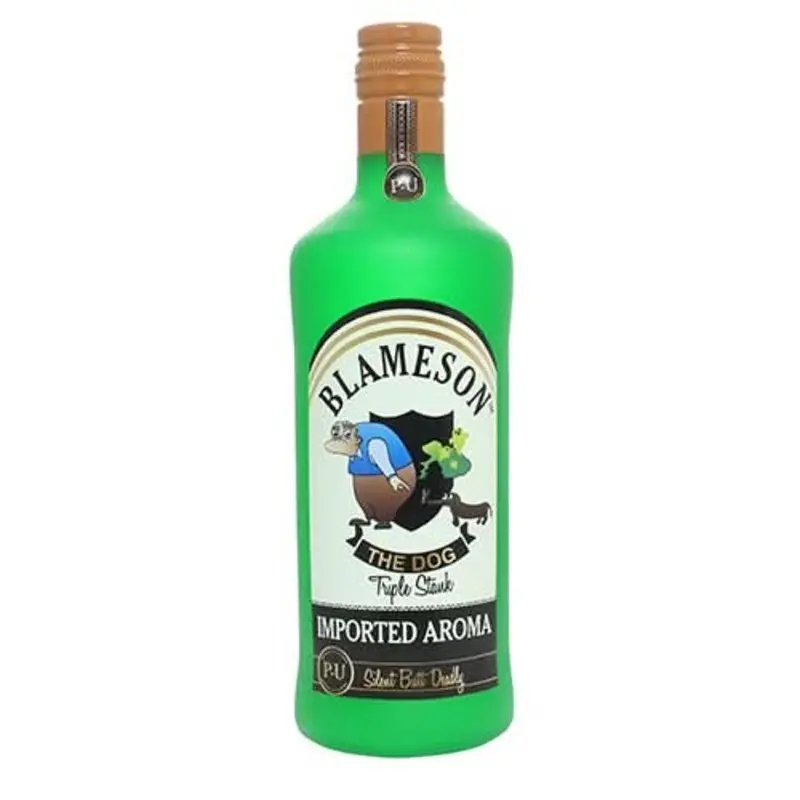Silly Squeaker Liquor Bottle Dog Toy